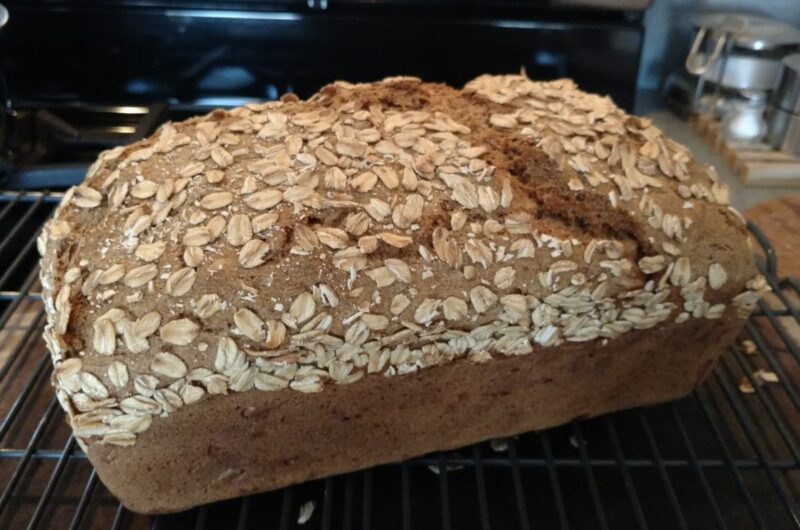 German-Style No-Knead Rye Bread (Roggenbrot) – Simple and Delicious